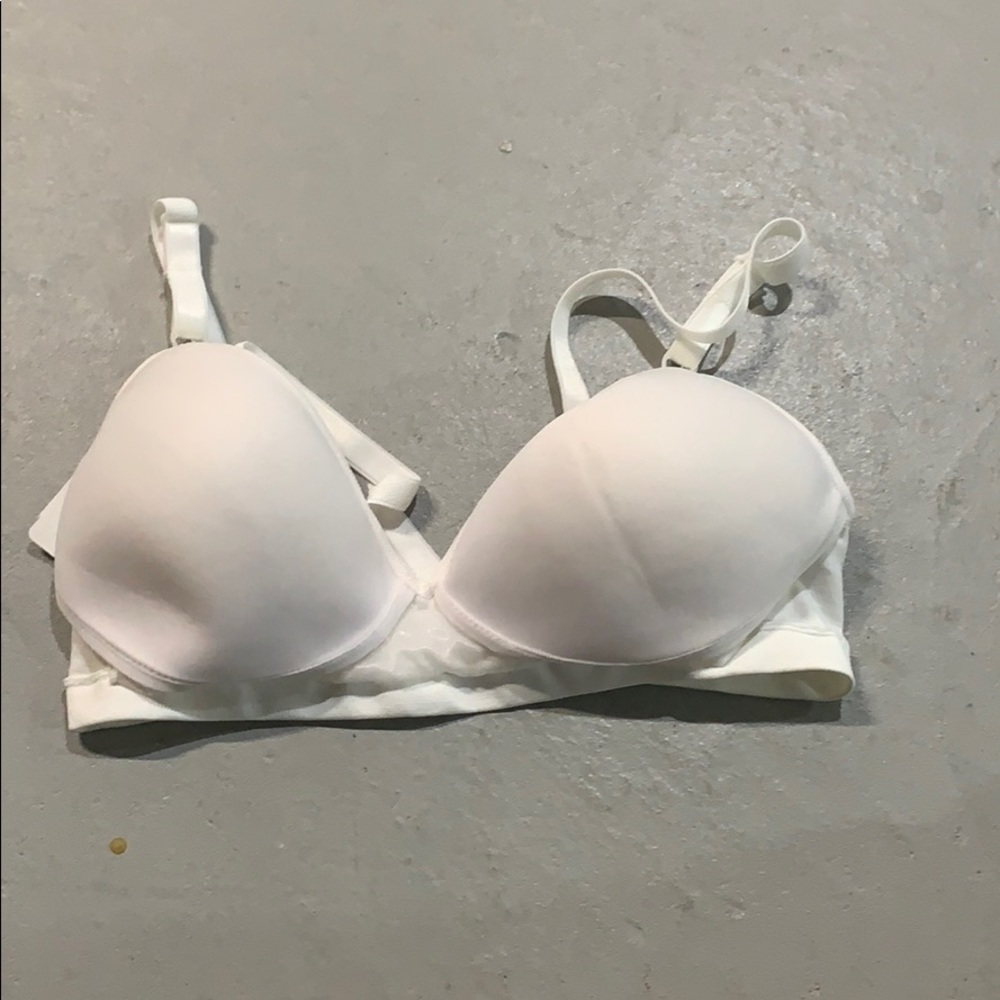 White bra size small